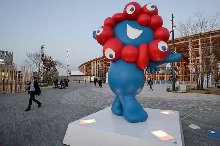 ‘Myaku-Myaku,’ the mascot of the 2025 Osaka Expo.