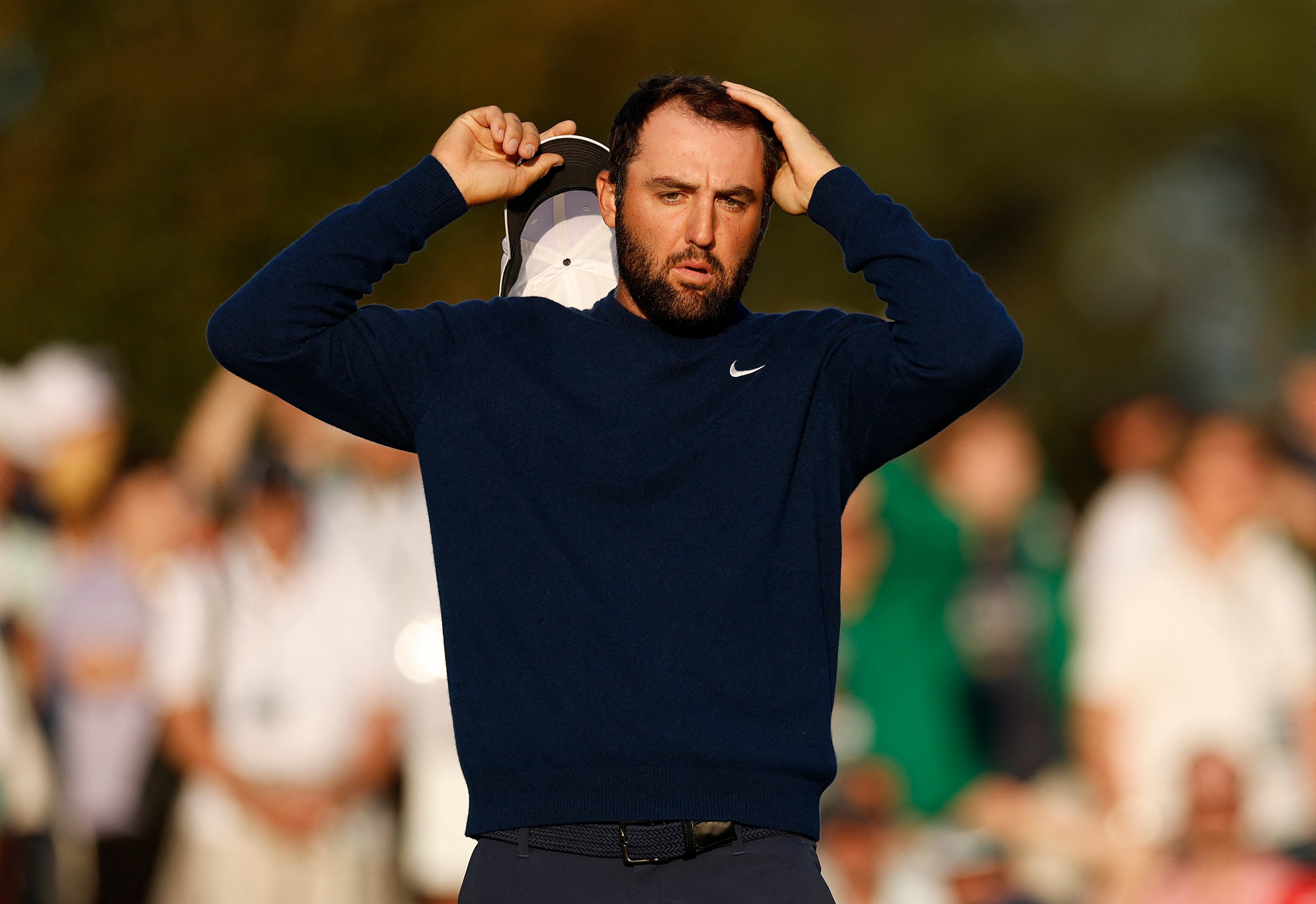Scheffler behind after tough day at Augusta