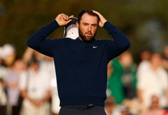 Scheffler behind after tough day at Augusta