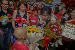 Mader Ricky Reyes kicks off birthday bash at Child Haus