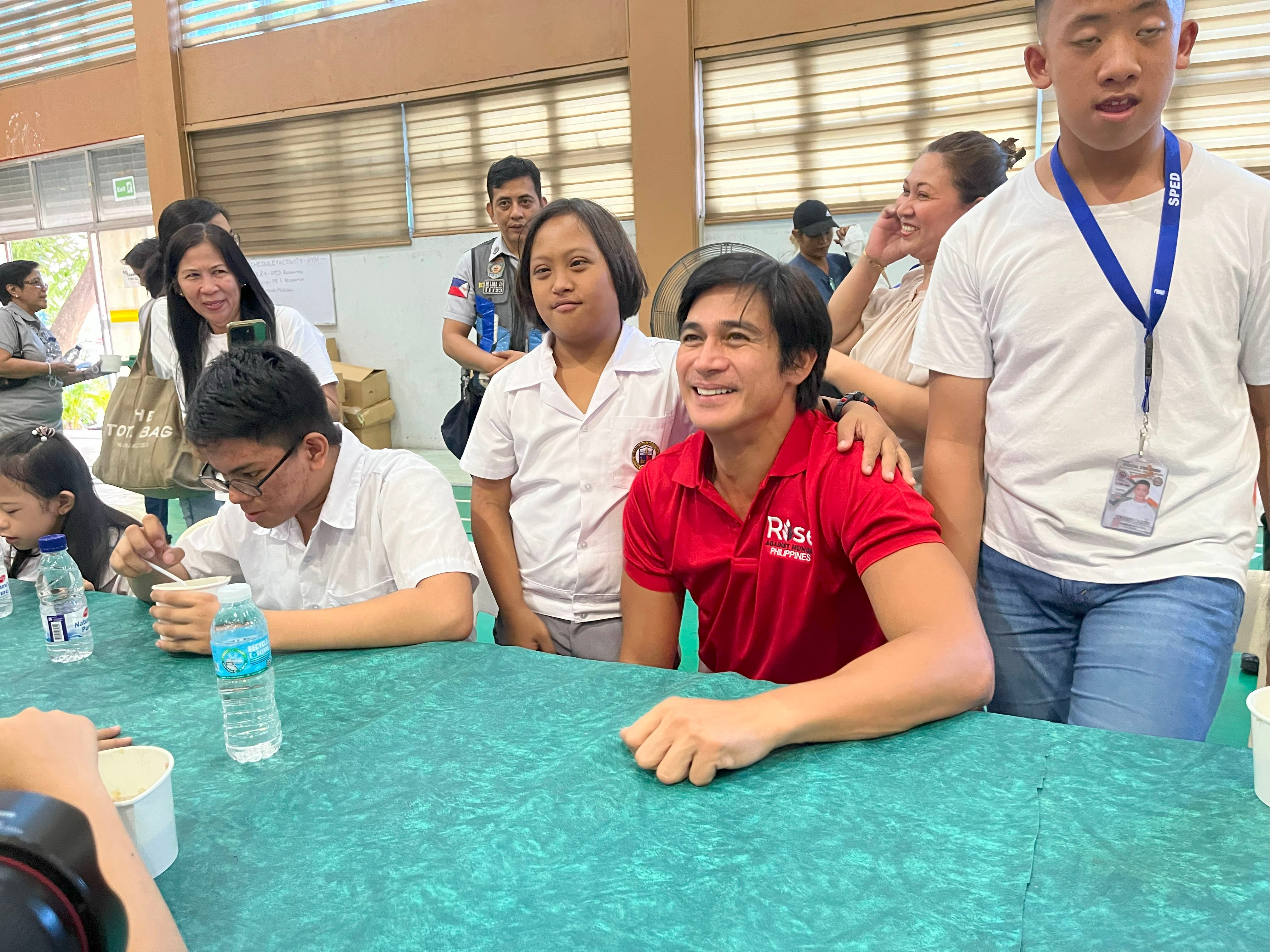 Piolo Pascual champions rice-soy blend to fight hunger and malnutrition