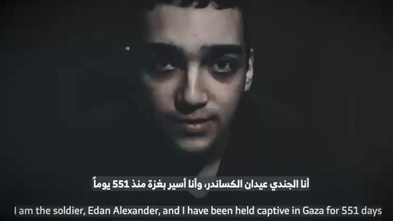 Hamas releases video showing hostage alive
