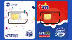 Globe prepaid, TM SIMs now 100% recycled plastics