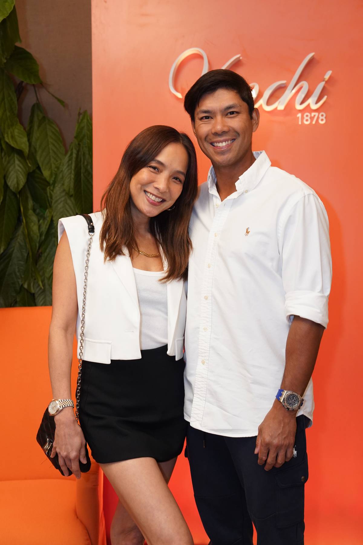 Pia Guanio and Steve Mago.