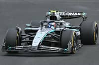 Andrea Kimi Antonelli drives during the Formula One Japanese Grand Prix at the Suzuka circuit.