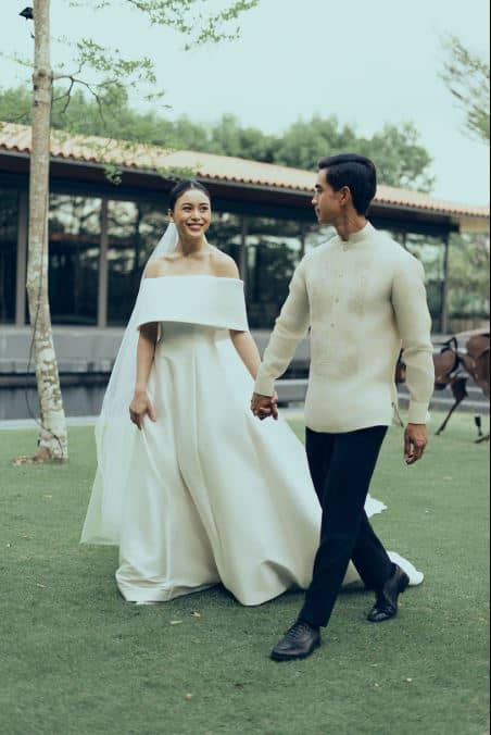Claudia and husband Basti Lorenzo.