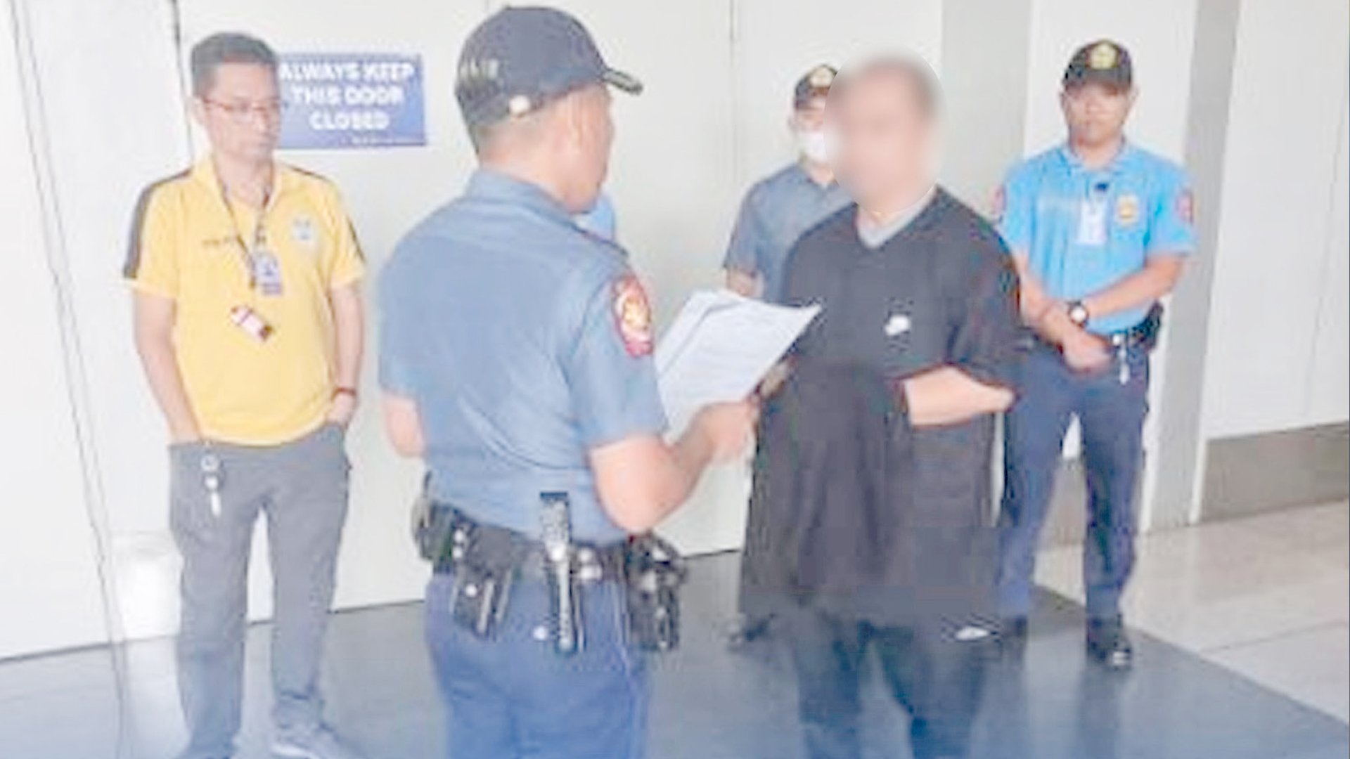 San Jose most wanted intercepted at NAIA 3