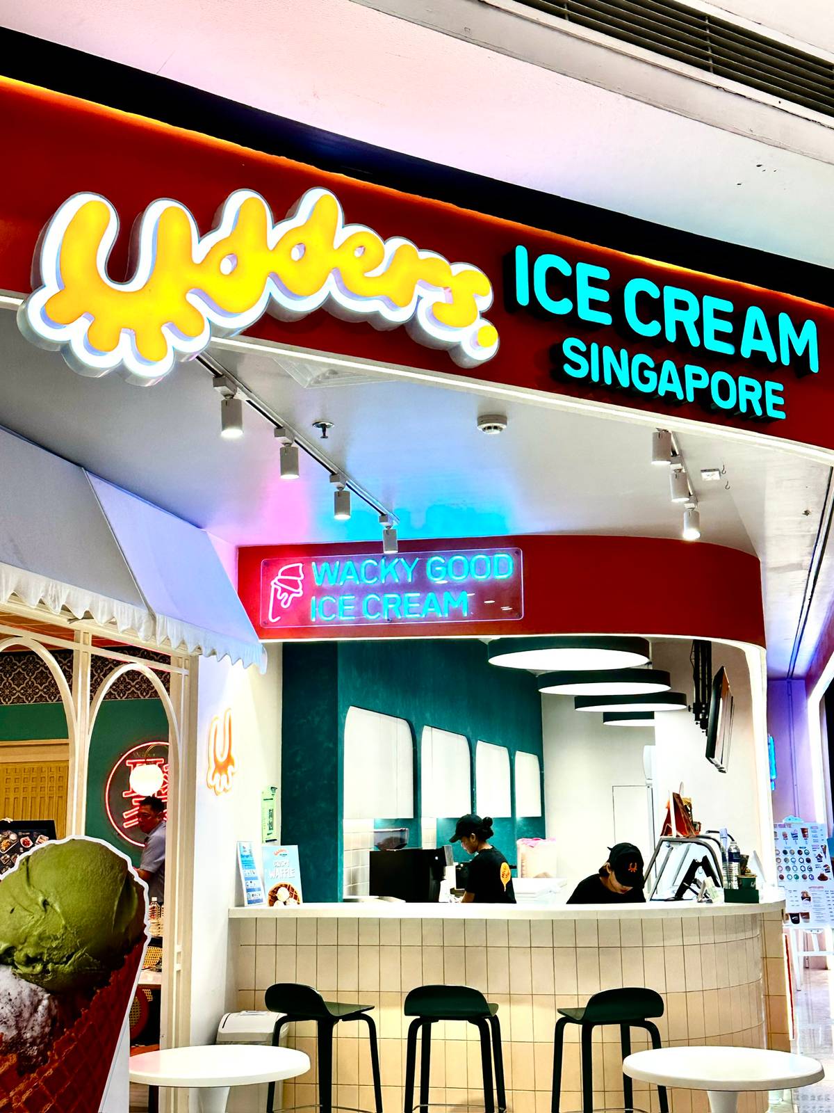 Singapore’s udders ice cream.