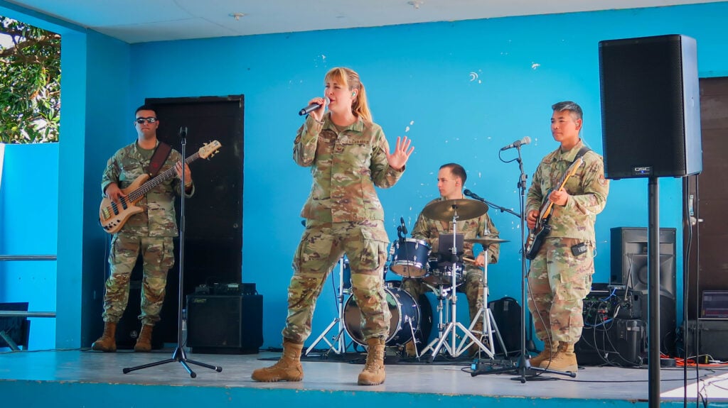 U.S. Air Force band showcases musical outreach 