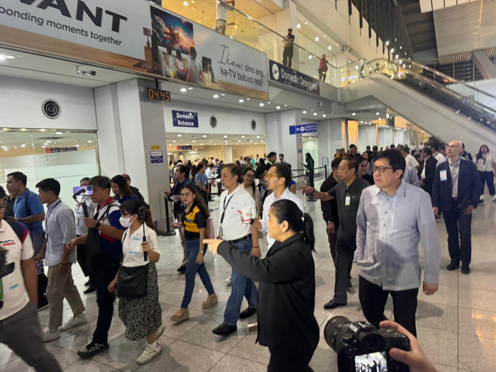 DOTr, BI inspect NAIA Terminal 3 amid Holy Week surge