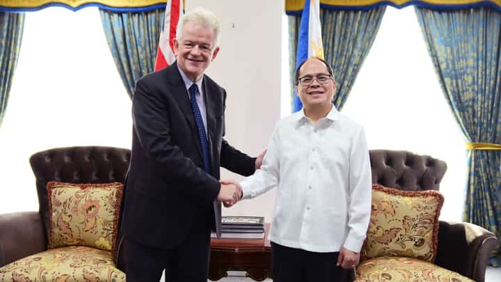 British Chamber of Commerce Philippines executive chairman Chris Nelson and Philippine Economic Zone Authority director general Tereso O. Panga recently met to discuss the PEZA-sponsored investment mission to the United Kingdom in June.