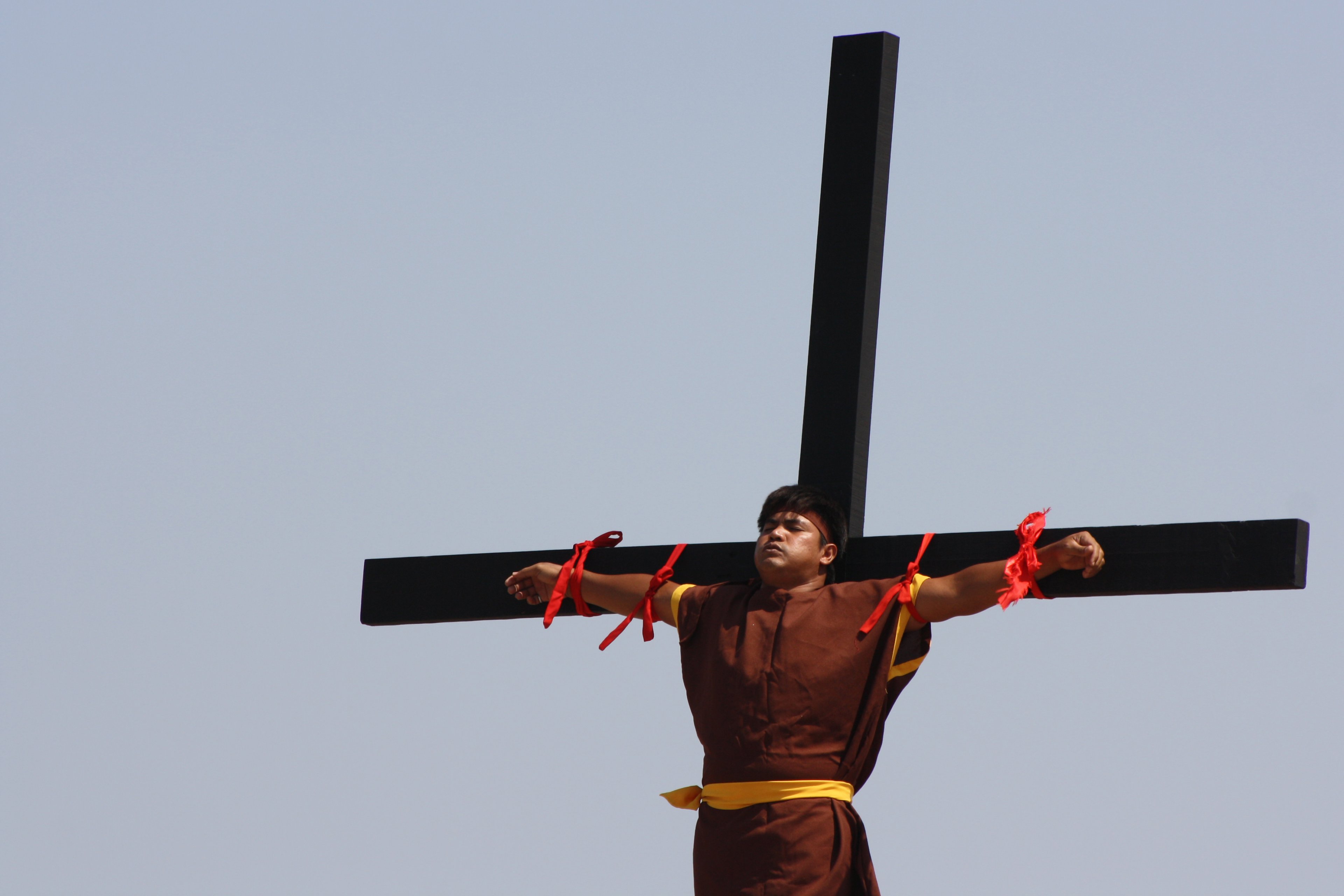 Good Friday observance in Barangay (barrio) San Pedro Cutud, in San Fernando, Pampanga