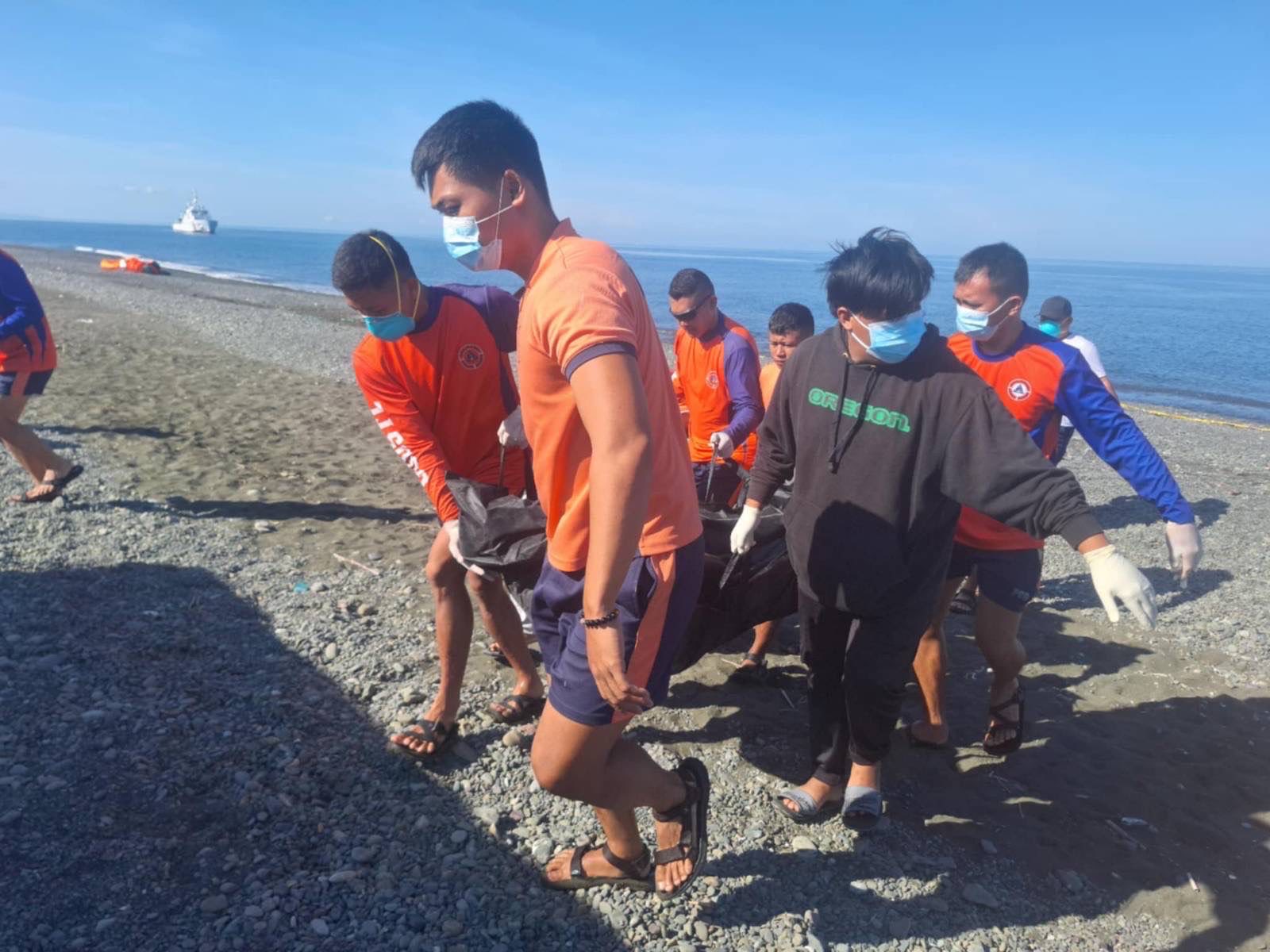 Two more bodies retrieved from sunken ship off Occidental Mindoro
