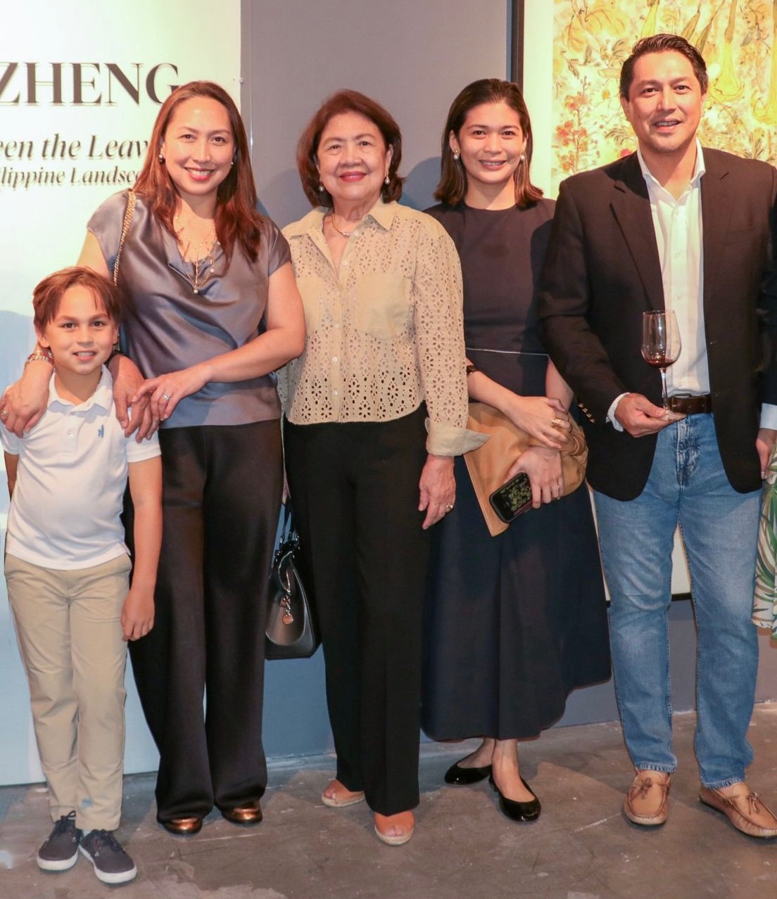 Lara Lorenzana, Silvia Lorenzana, Julia Lorenzana and Carlo Lorenzana.