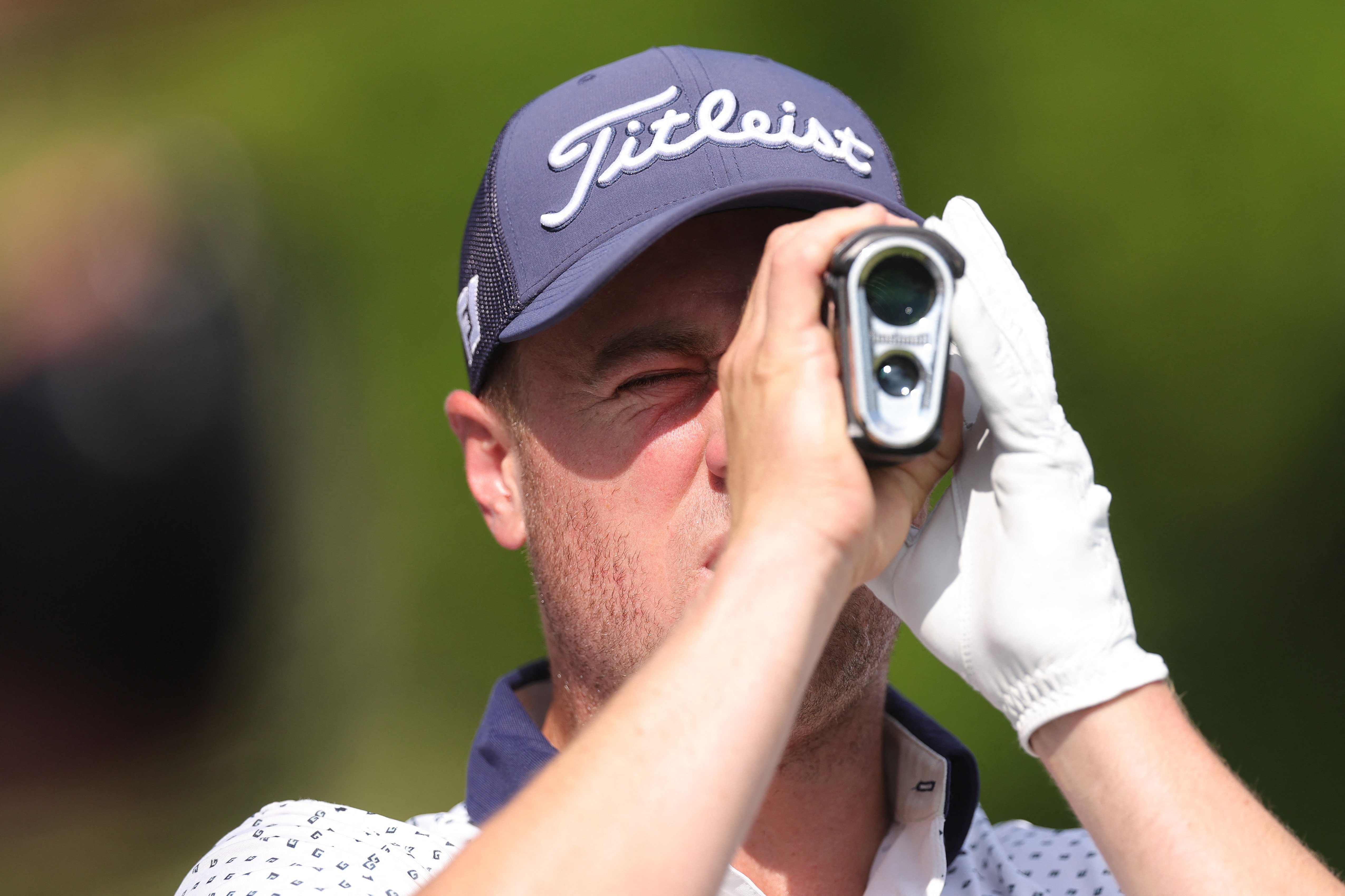 NO DOUBTING THOMAS: Justin keeps faith, maintains 2-shot lead