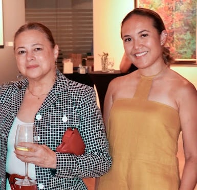 Bambina Olivares and Ayni Nuyda.