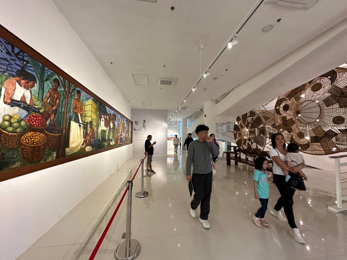The ground level features Victorio Edades’ Davao Industries together with works by various contemporary Davao artists of note.