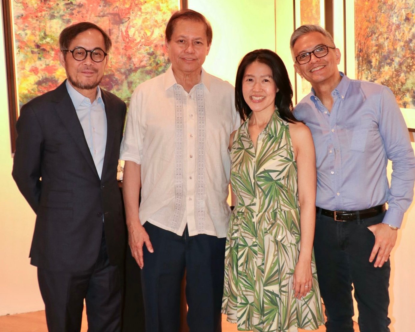 Liping Zheng, Raul Sunico, Karen Lerma and Richie Lerma.