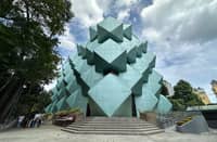 The building of the National Museum of the Philippines Davao is inspired by the spiky durian fruit.
