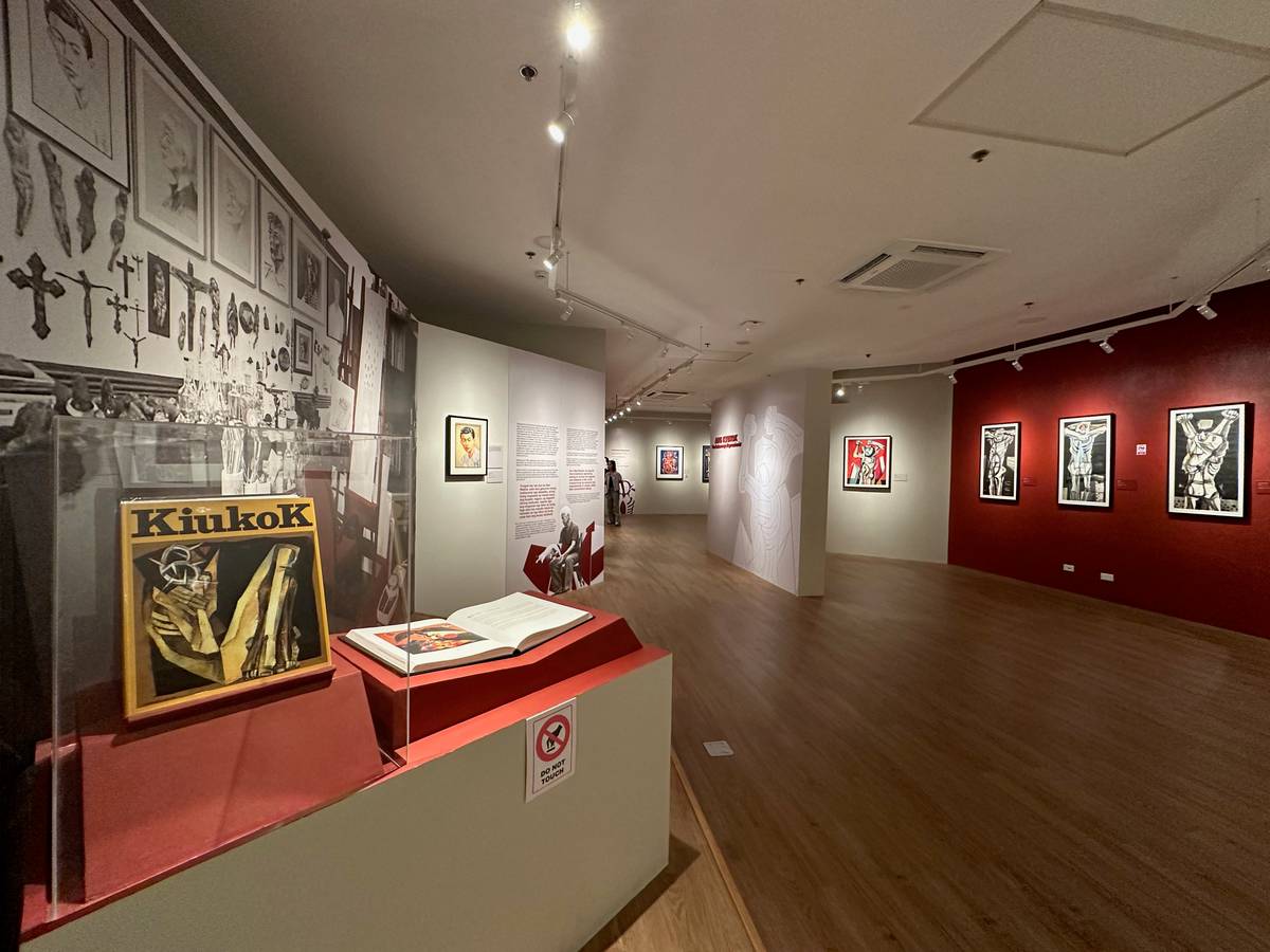 special exhibition of National Artist Ang Kiukok features the works through the years.