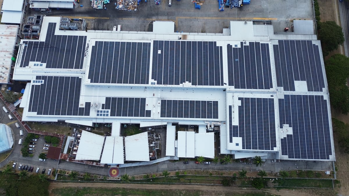 JFC’s manufacturing site in Canlubang, Laguna has over 16,800 solar panels that generate 9.1 megawatts of electricity.