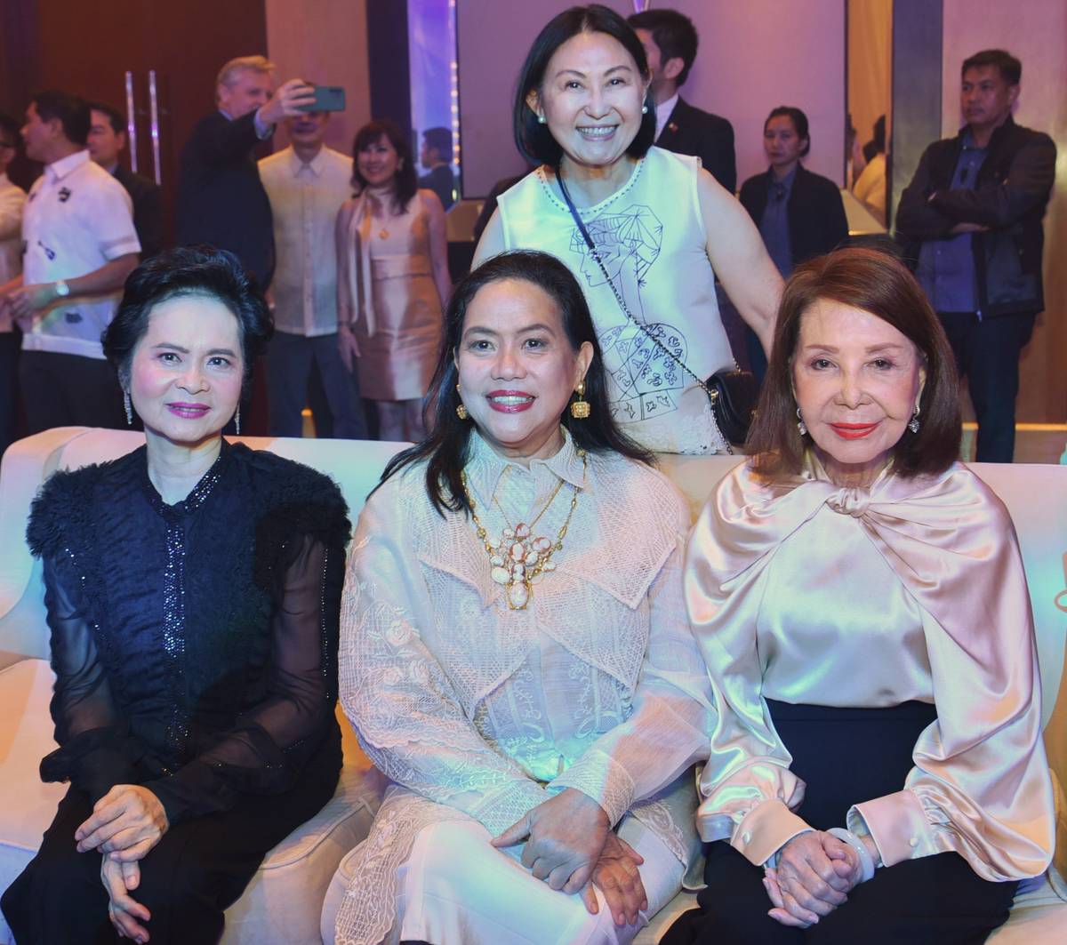 Marilou Tantoco Pineda, Maimai Liechtenstein, Helen Ong and Czarina Ong.