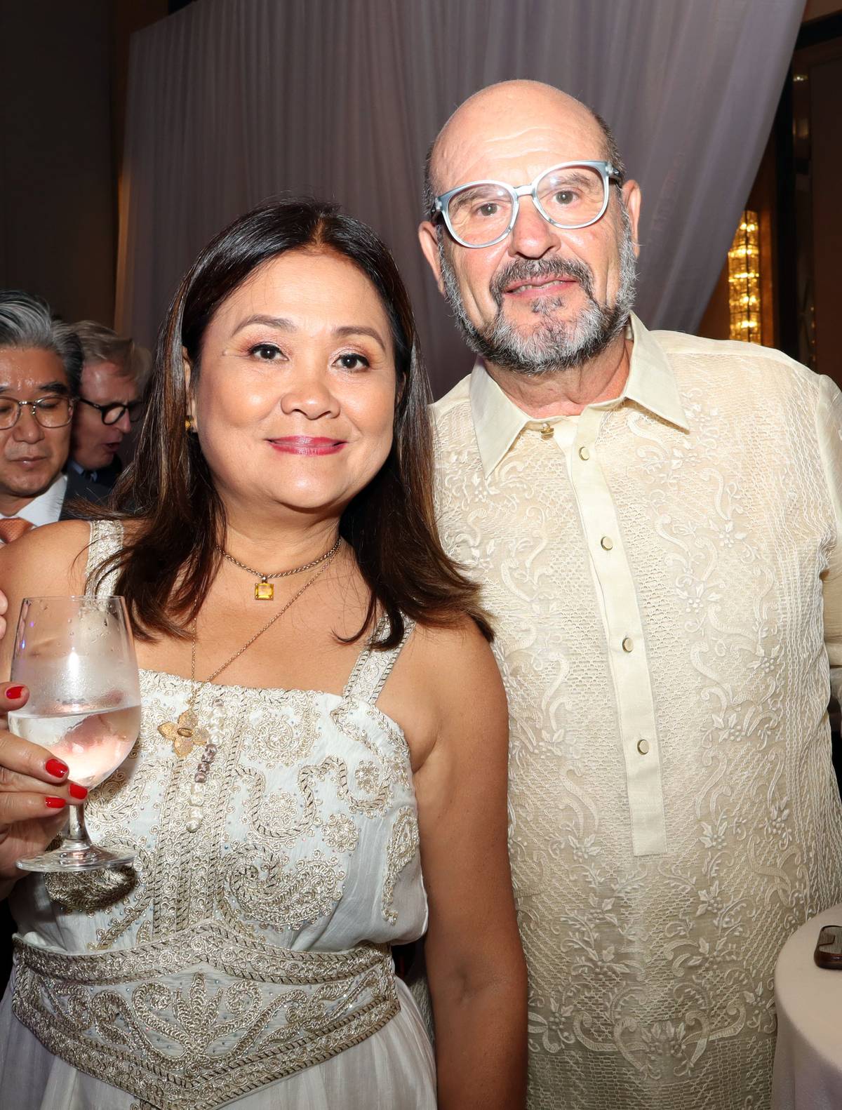 Glena and Gianluca Guidicelli.
