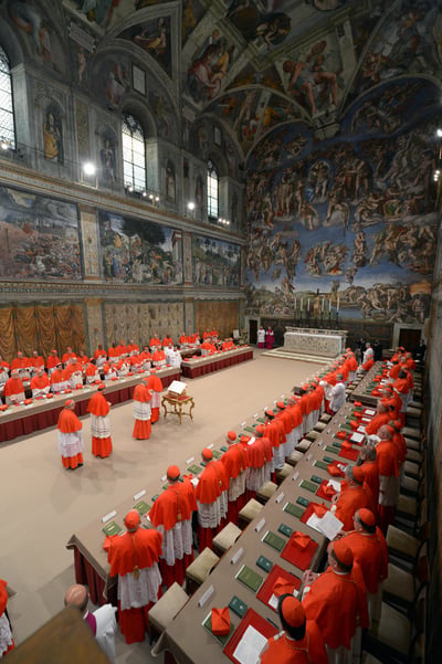 Cardinals set for conclave, hope for quick vote