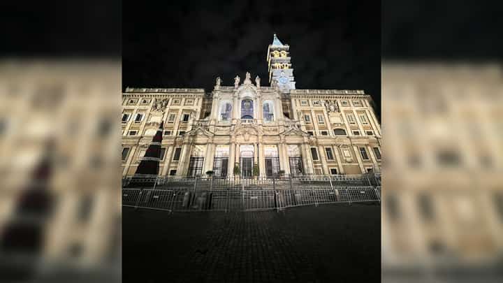 Papal Basilica of Saint Mary Major in Rome, Italy