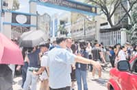 Students and personnel from the City of Malabon University are being evacuated to ensure their safety following reports of a bomb threat on Monday.