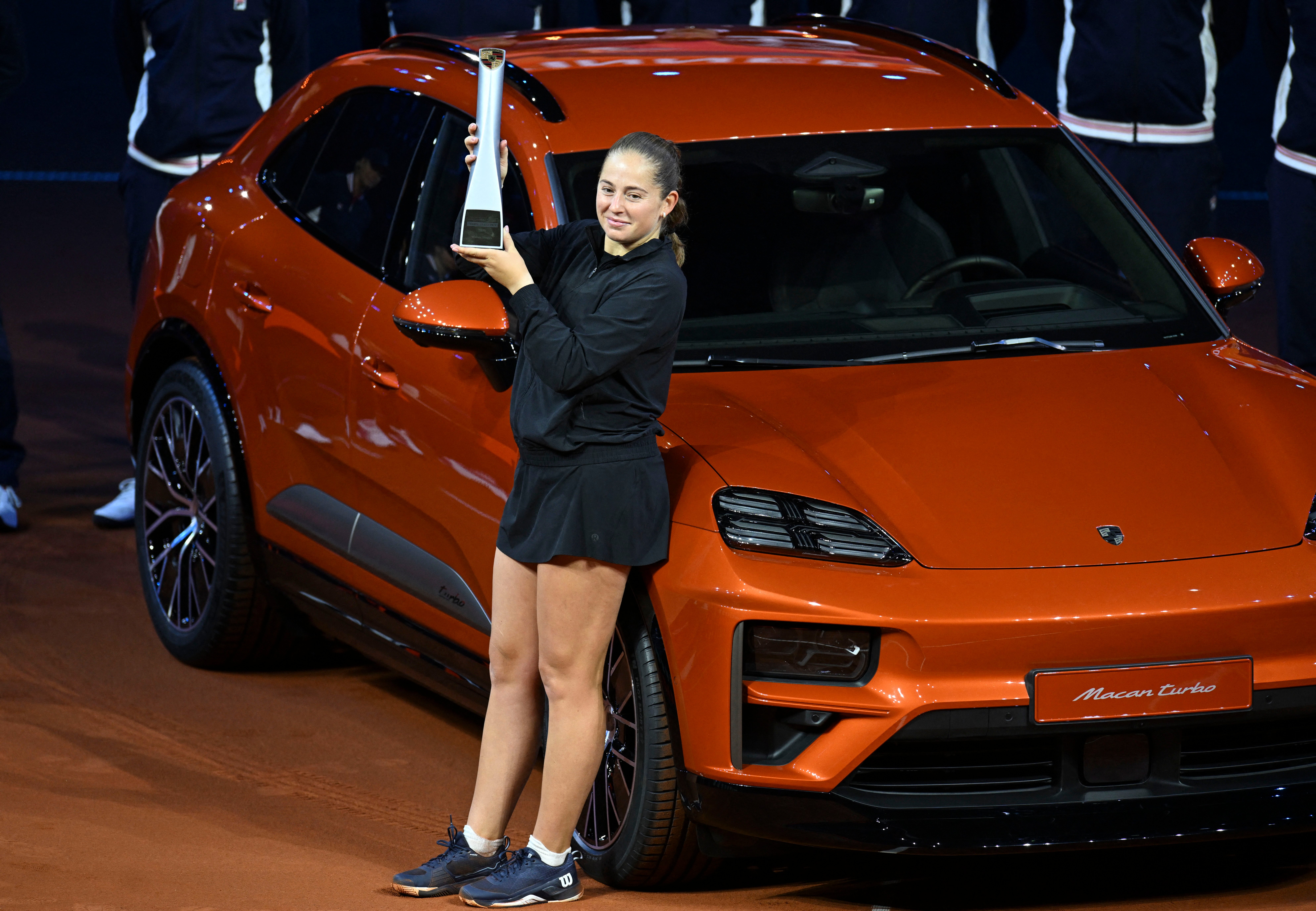 Ostapenko stuns Sabalenka, rules Stuttgart