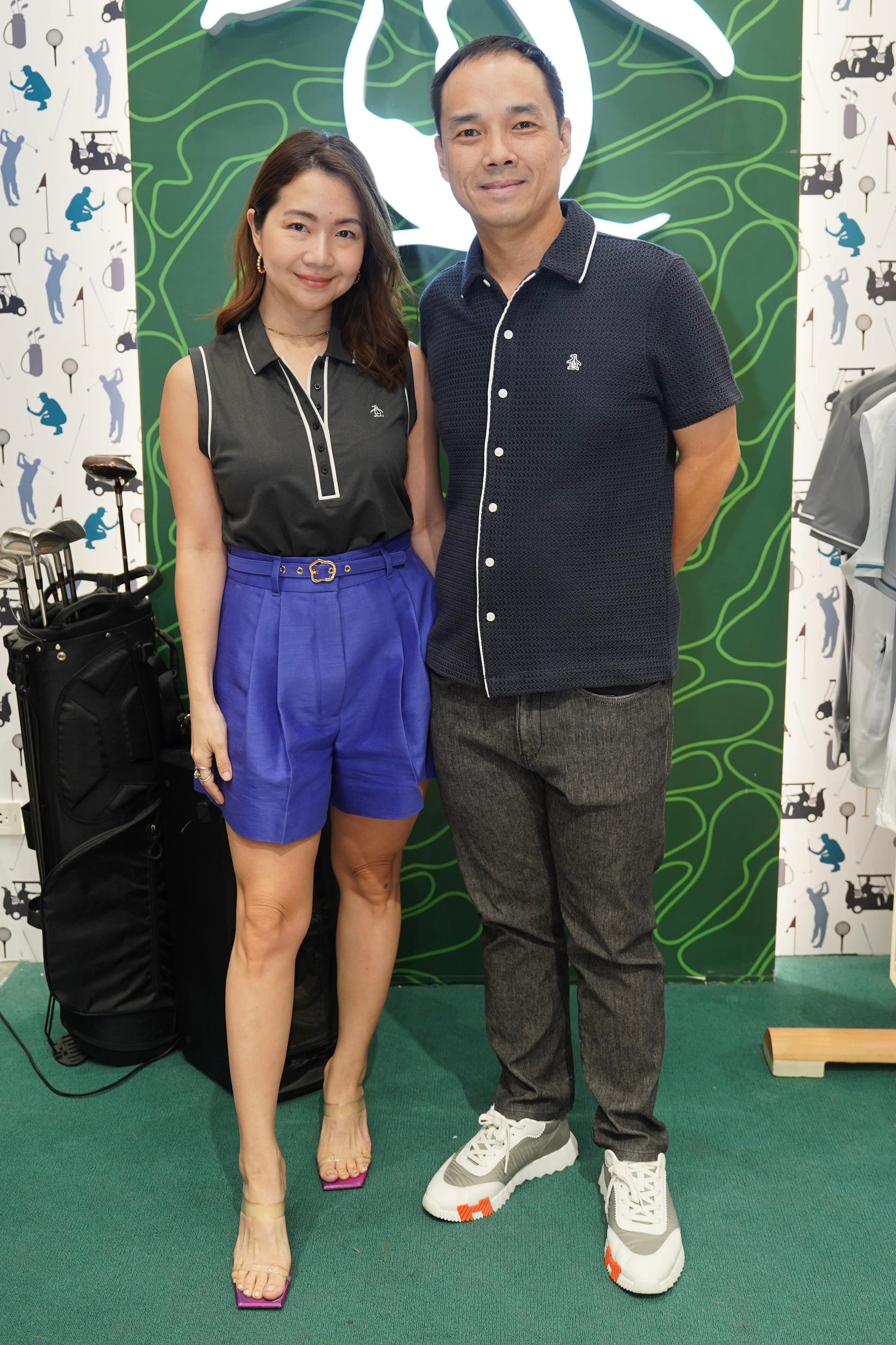 Cheryl Lee (co-founder and CEO of Anthem) and Eric Lee (co-founder and chairman of Anthem).