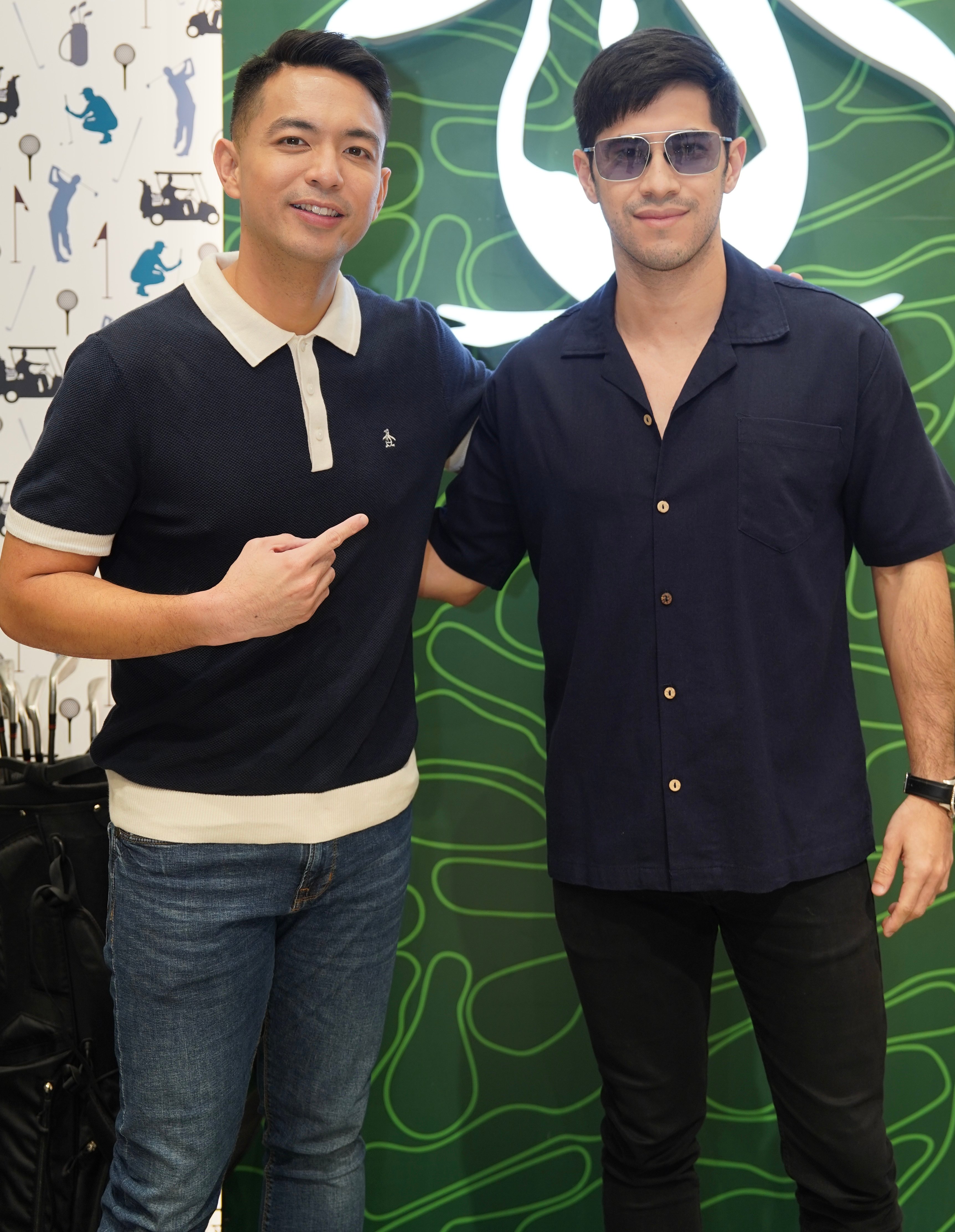 Migs Bustos and Jose Sarsola.