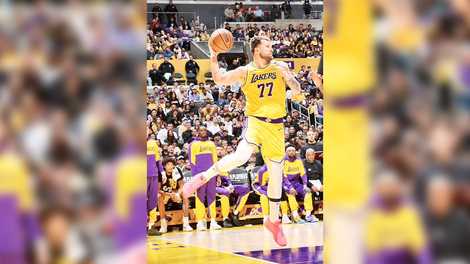 Luka, LeBron deliver; Lakers level series