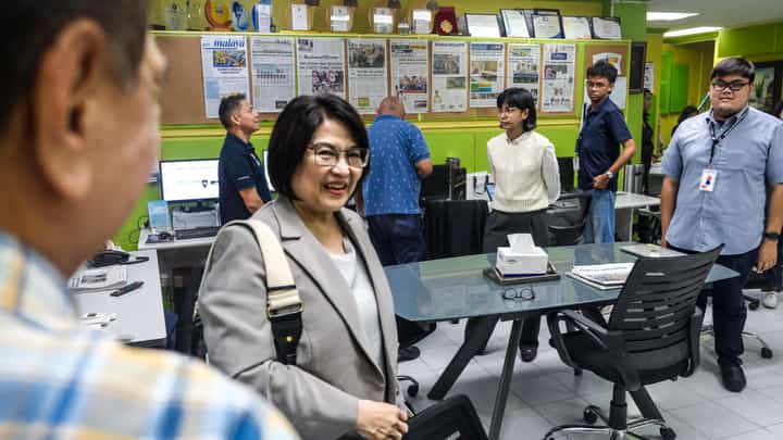PCO Press Officer Undersecretary Claire Castro.