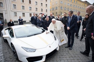 The Pope, the Lamborghini, and the power of giving