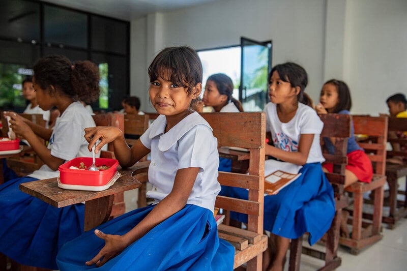Schools grow own produce for feeding programs