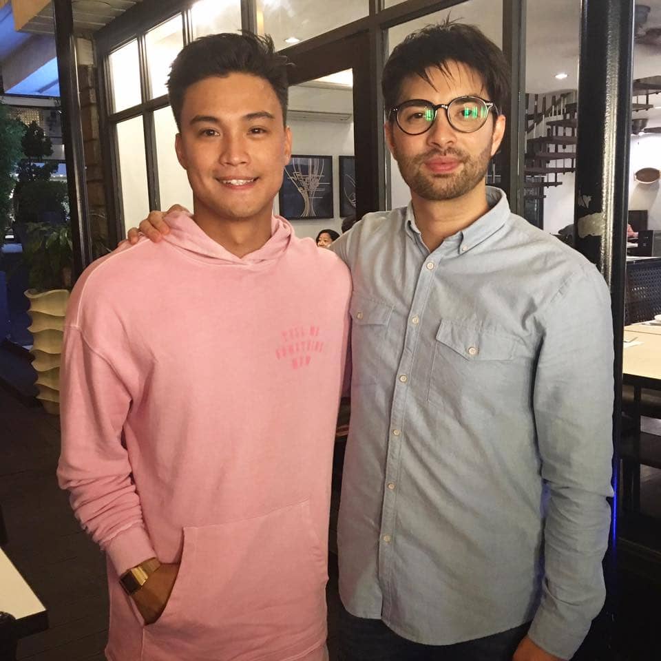 Edgar Allan Guzman and Joross Gamboa.