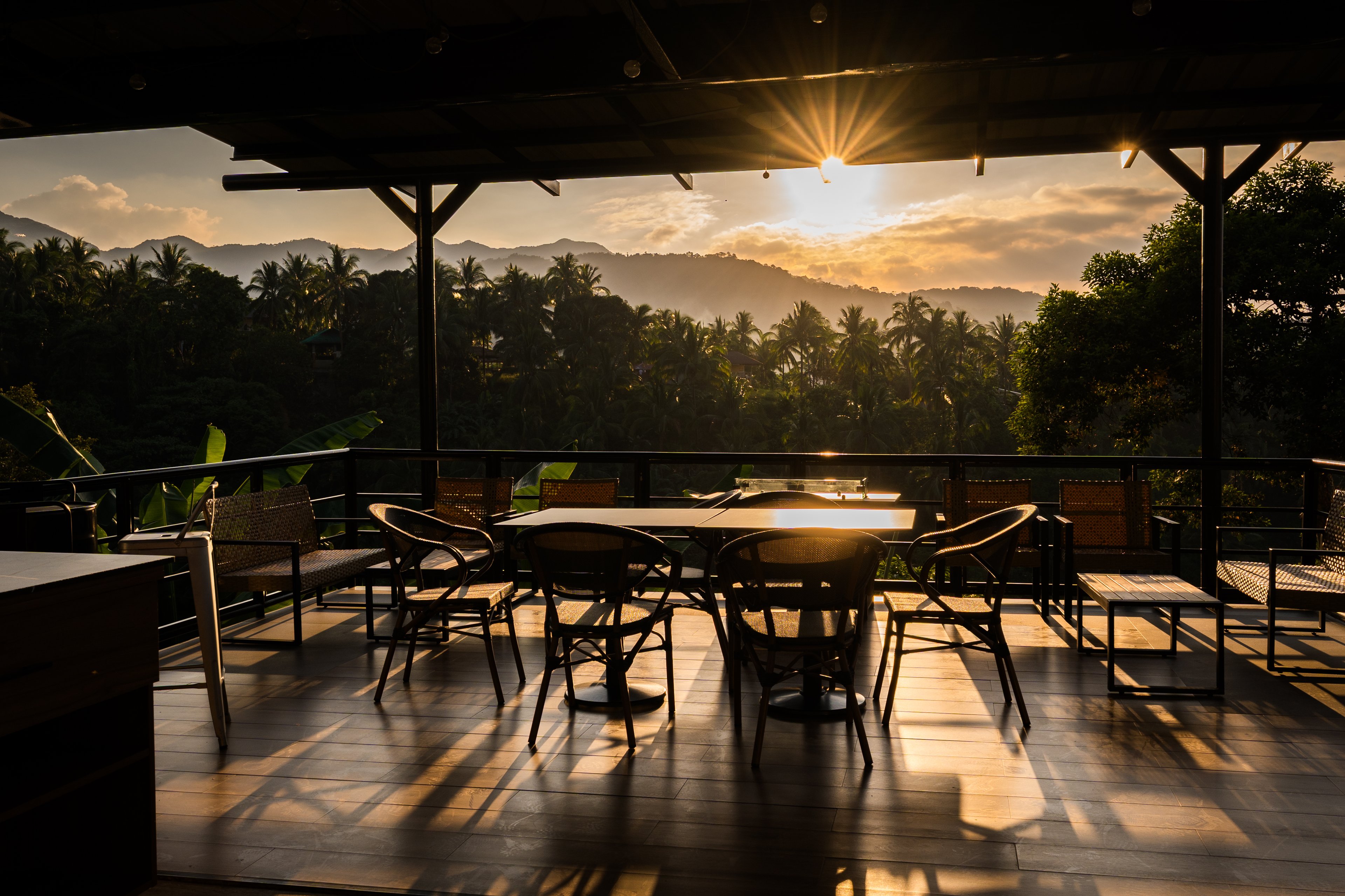 The View Deck, where nature puts on its most magical performance with breathtaking vistas of mountains.