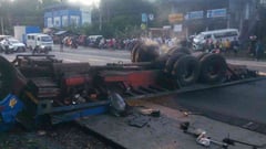 Truck driver killeda at MisOr road mishap