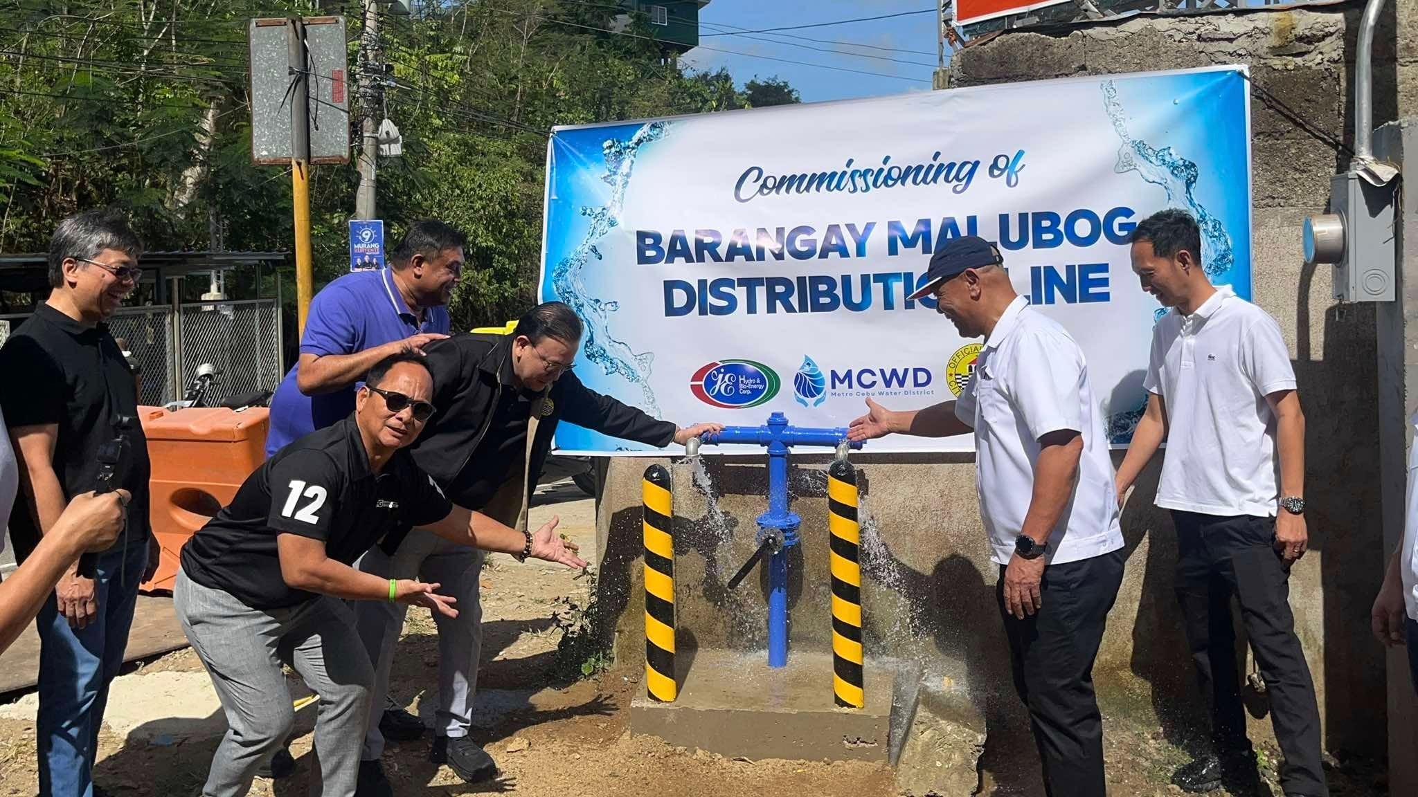 3 Cebu mountain barangays get water boost