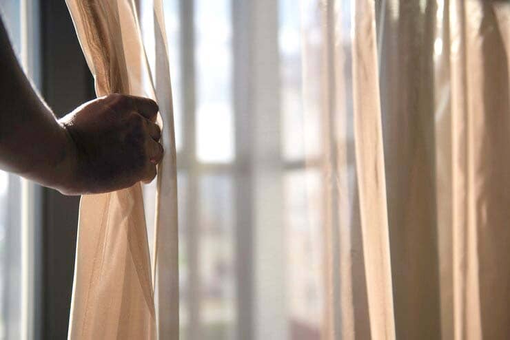 Keep blinds, curtains, or shades drawn during peak sun hours.