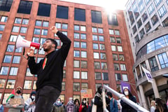 Protests erupt at Yale over visit by controversial Israeli minister