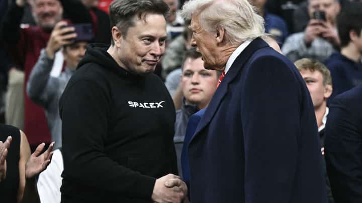 As Tesla profits tumble and criticism mounts, Elon Musk says his White House duties under President Donald Trump are ‘mostly done.’