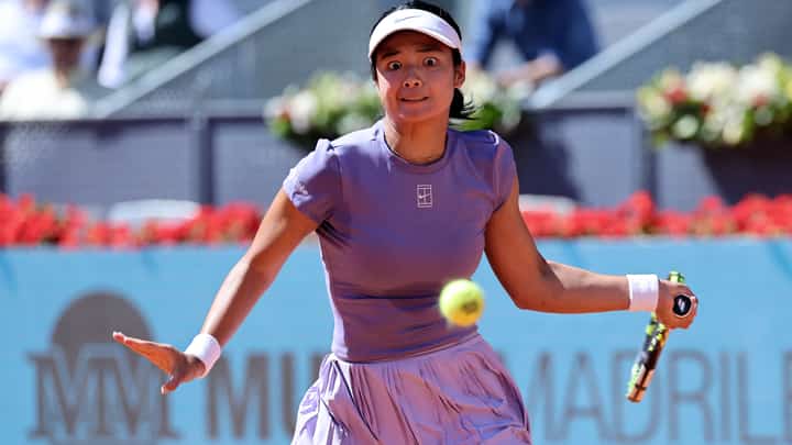 Alex Eala pushes world No. 2 Iga Swiatek to the limit before absorbing a 6-4, 4-6, 2-6 loss in the Round of 64 of the Madrid Open women’s singles event late Thursday (Manila time).