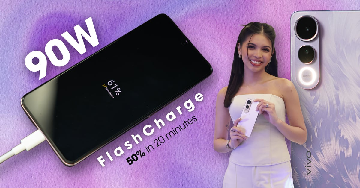 0–100% in under an hour: vivo V50 Lite’s charging magic