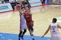 TROY Malilin and Blackwater run wild, posting a 120-98 victory over NorthPort in the PBA Philippine Cup last night at the Smart Araneta Coliseum.