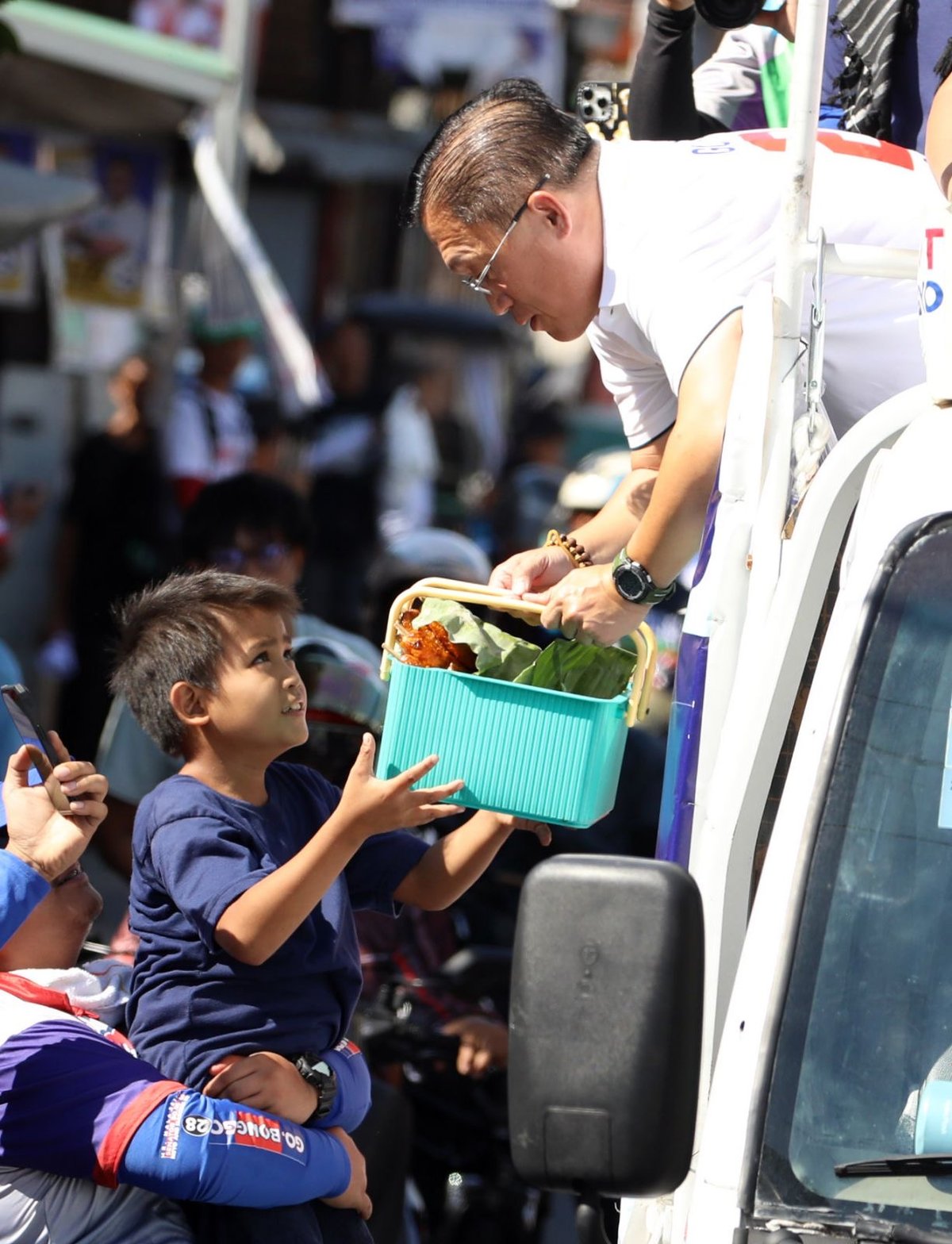 In Pasig, Bong Go champions food security, healthcare, SME support