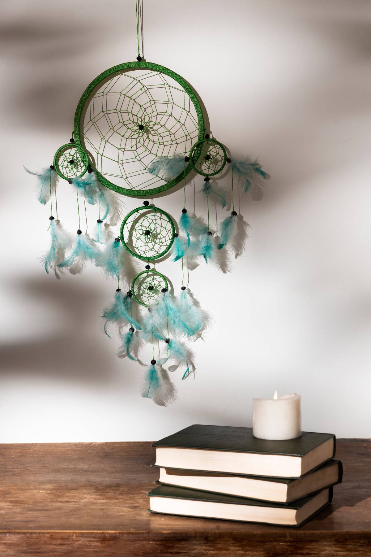 Bring in elements that soothe you such as candles and books.