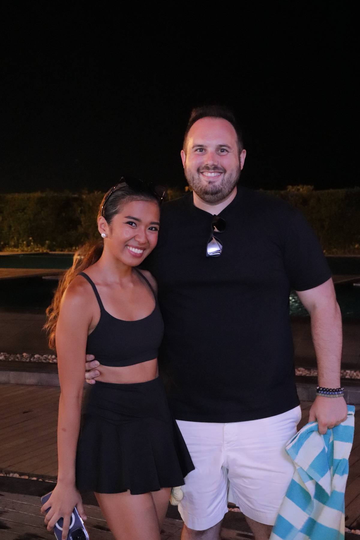 Ice Bath Manila founders Coleen Marie Monzon and Brice Adler.